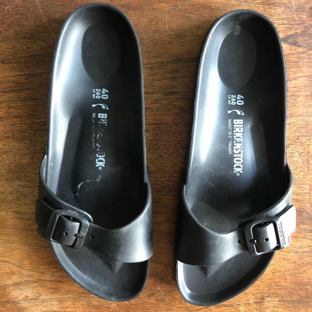 Black Birkenstock EVA Madrid Eva